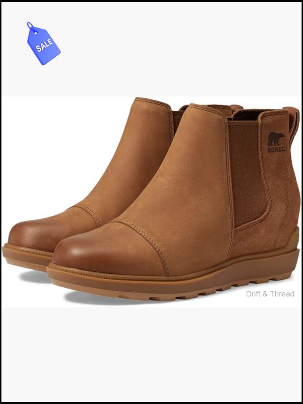 Waterproof Leather Chelsea Boots Pointed Toe Slip On Winter Ankle Booties